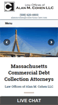 Mobile Screenshot of collections-law.com